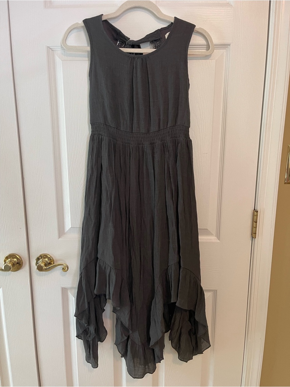 Joyfolie Dark Gray Maxi Dress
